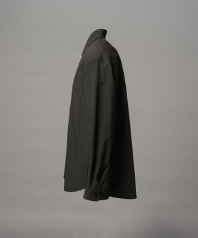 4 Colors Chambray Washable Wool Peaked Lapel Double Breasted Jacket