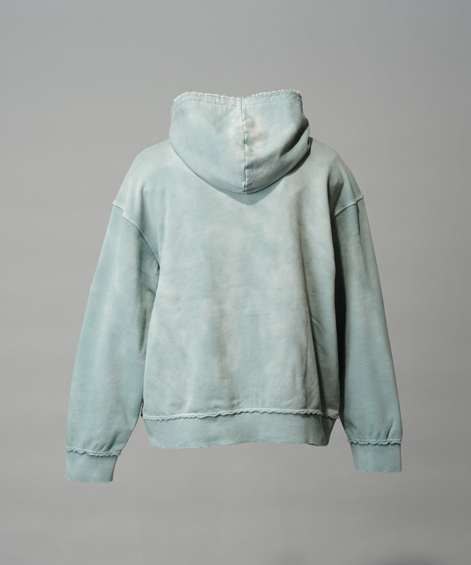 Deep Front Neck Prime-Over Half-zip Hoodie