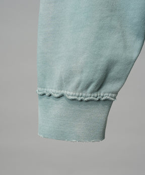 Deep Front Neck Prime-Over Half-zip Hoodie