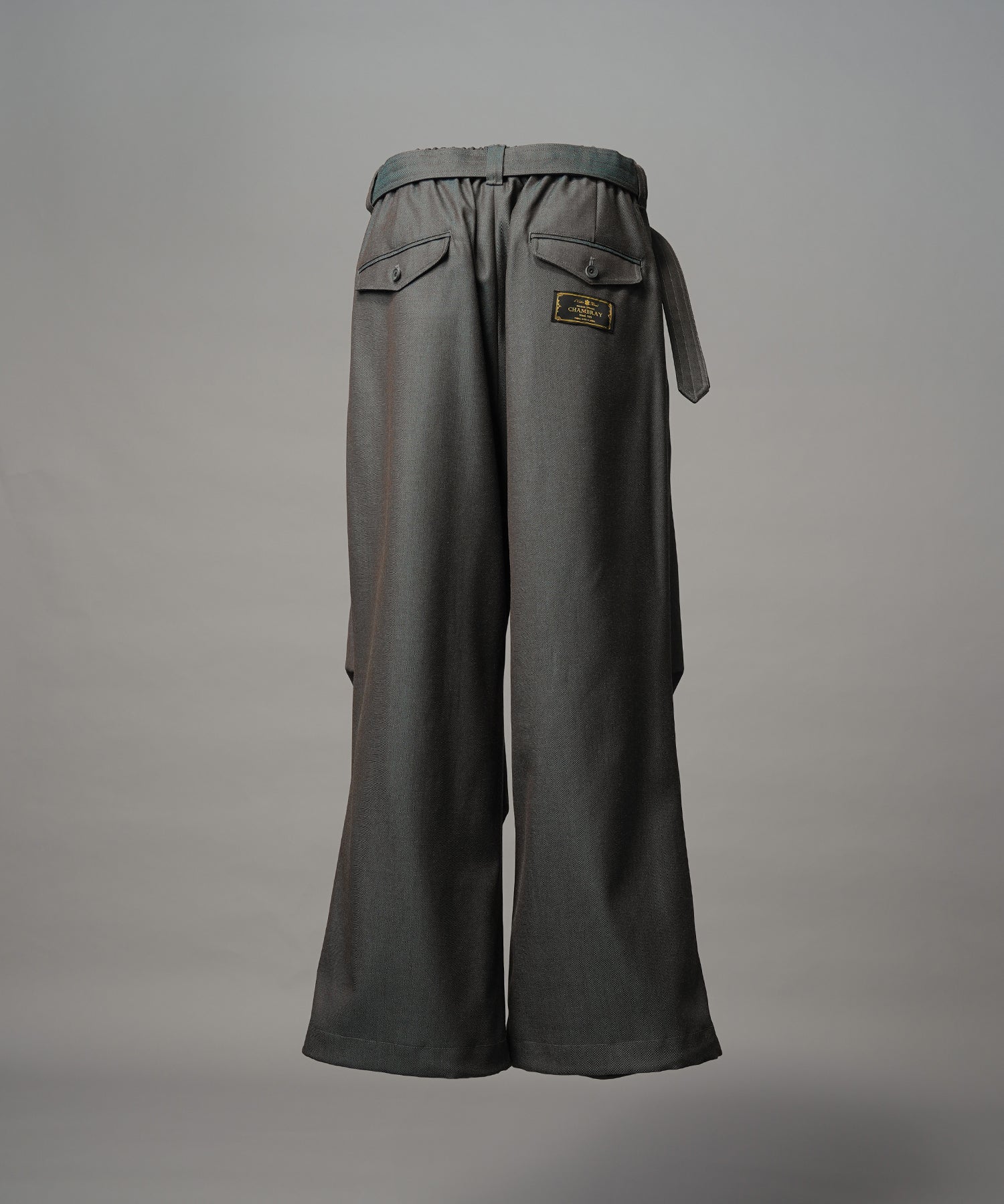 4 Colors Chambray Washable Wool Prime-Wide Snow Pants