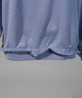 [26SS 预购] 花朵拼布 Vintage Like Prime-Over 运动拉链连帽衫