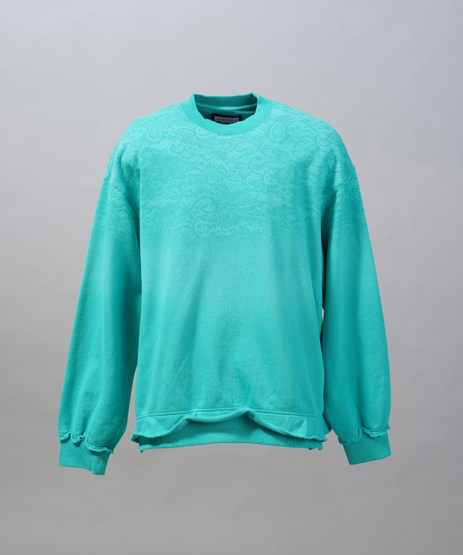 [26SS 预购] 花朵拼布 Vintage Like Prime-Over 运动拉链连帽衫