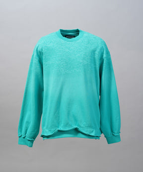 [26SS 预购] 花朵拼布 Vintage Like Prime-Over 运动拉链连帽衫