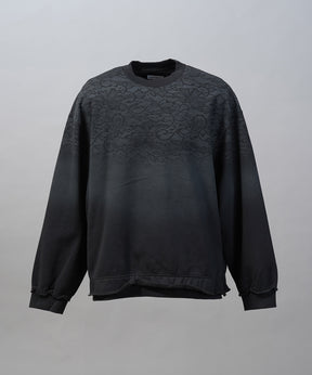 [26SS 预购] 花朵拼布 Vintage Like Prime-Over 运动拉链连帽衫