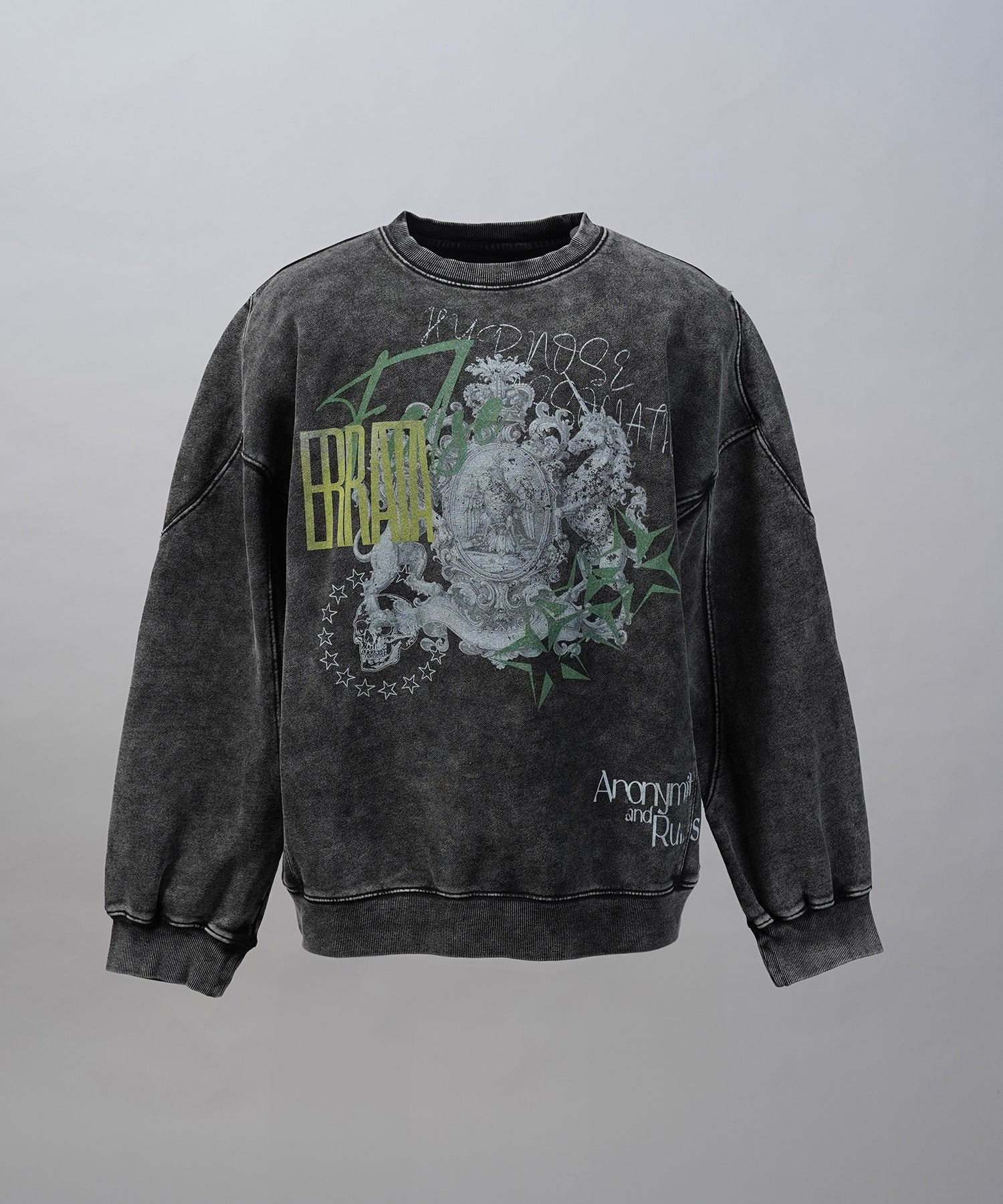 【Hypnose Association for MAISON SPECIAL】「STAR」Prime-Over Crew Neck Sweatshirt