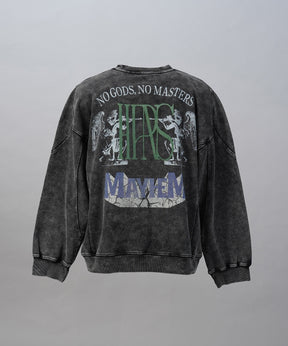 【Hypnose Association for MAISON SPECIAL】「STAR」Prime-Over Crew Neck Sweatshirt