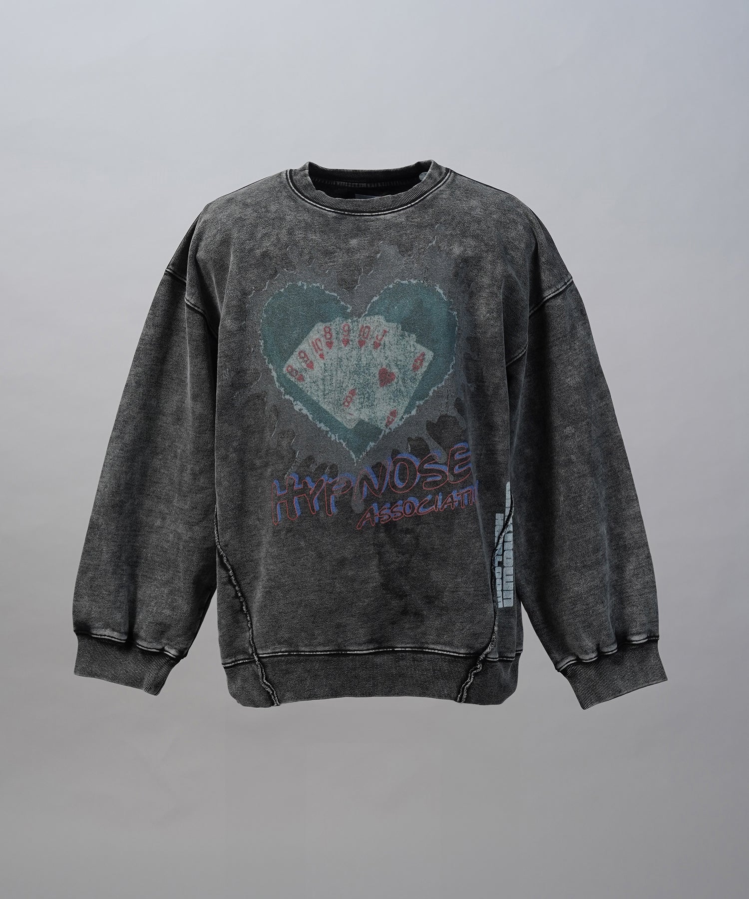 【Hypnose Association for MAISON SPECIAL】「TRUMP」 Prime-Over Crew Neck Sweatshirt