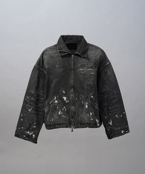 4 색 샹 브레이 세탁 가능한 양모 피크 라펠 더블 가슴 재킷