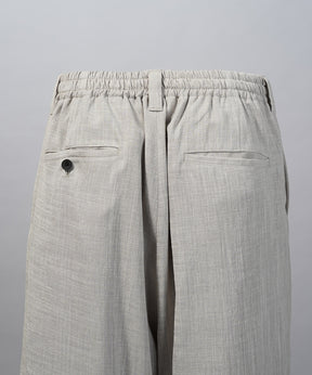 【26SS PRE-ORDER】Triacetate Prime-Wide Two-tuck Slacks