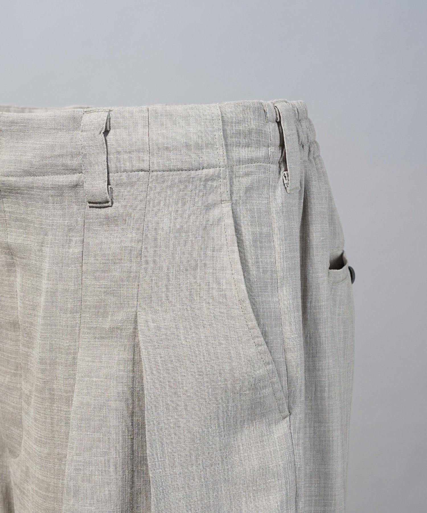 【26SS PRE-ORDER】Triacetate Prime-Wide Two-tuck Slacks