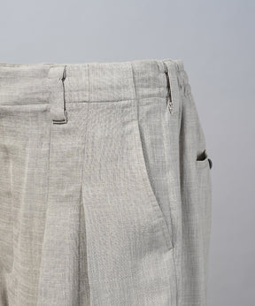 【26SS PRE-ORDER】Triacetate Prime-Wide Two-tuck Slacks