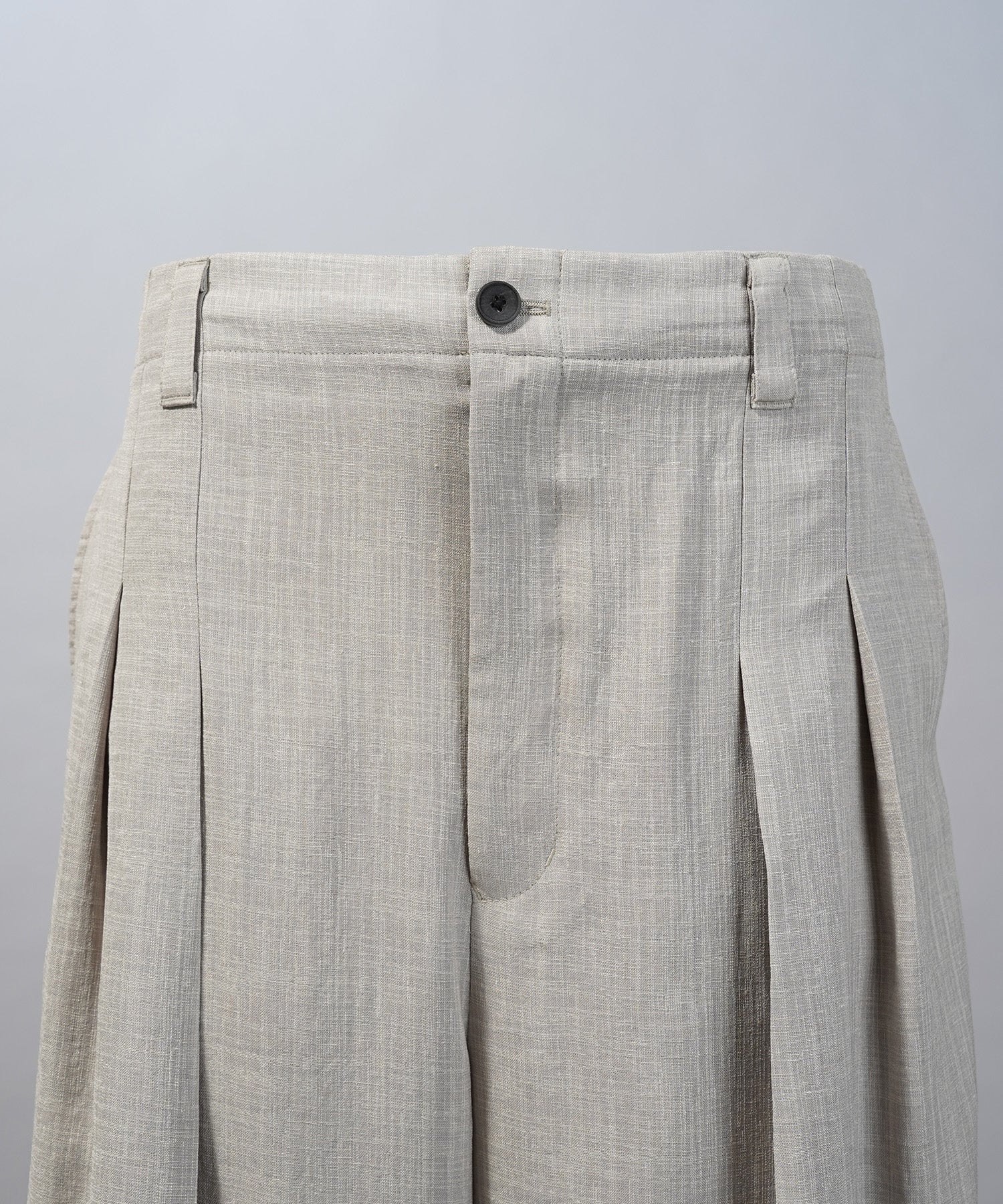 【26SS PRE-ORDER】Triacetate Prime-Wide Two-tuck Slacks
