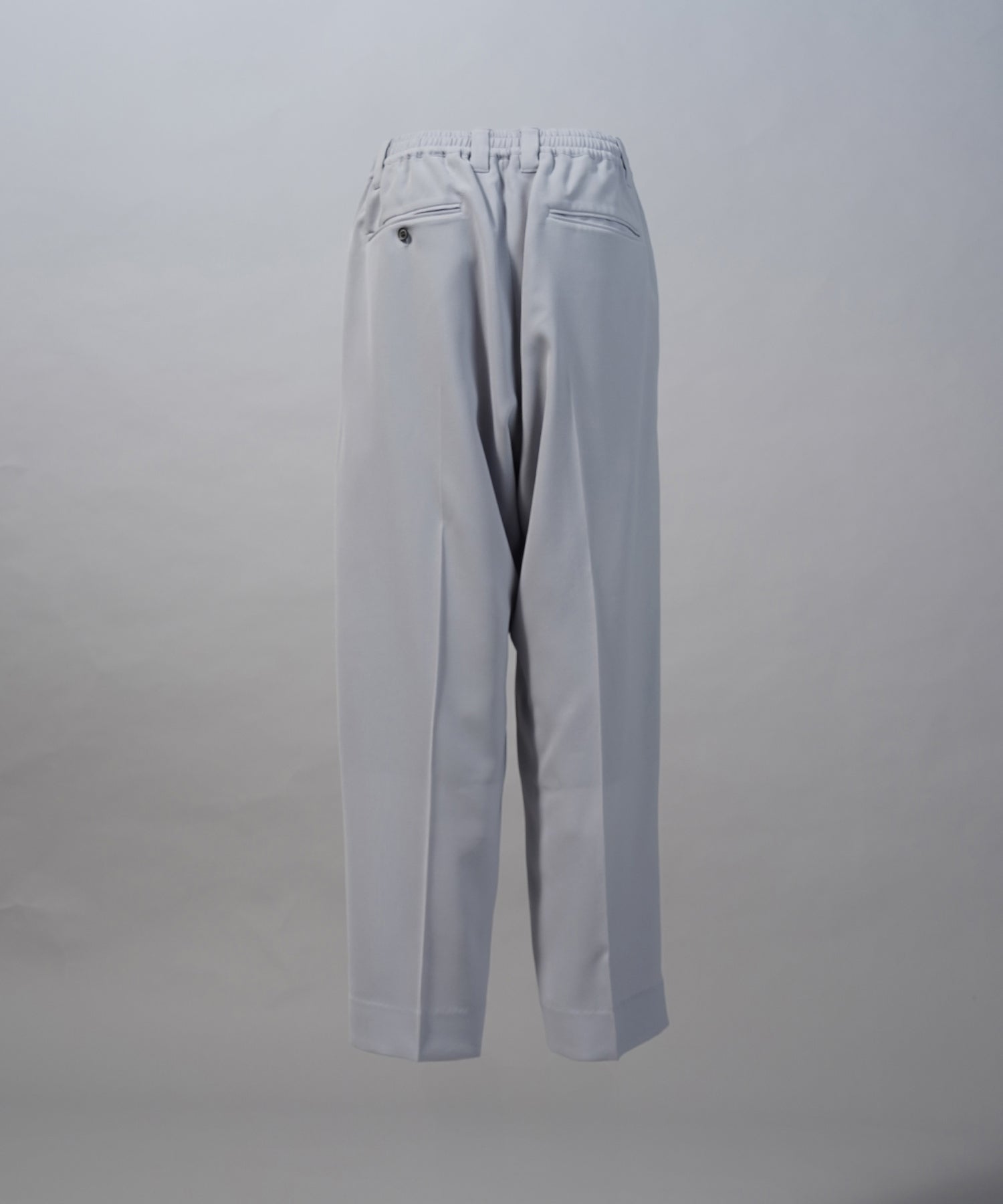 【26SS PRE-ORDER】Wooly Mesh One-tuck Prime-Wide Tapered Slacks