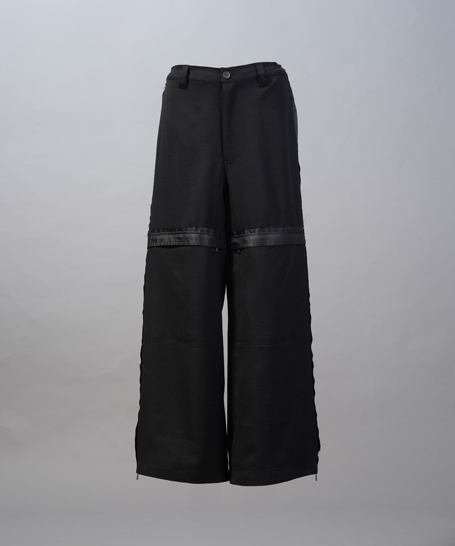 【26SS PRE-ORDER】Inside Out Prime-Wide Zip Flight Trousers