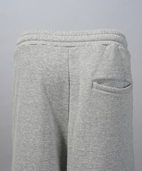 Loop-knit Tuck Wide Sweatpants