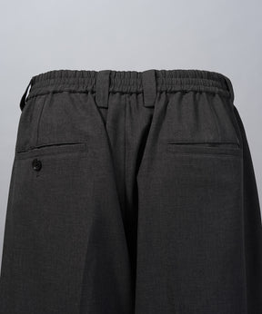 4 Colors Chambray Washable Wool Peaked Lapel Double Breasted Jacket