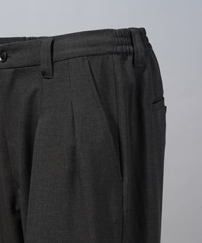 4 Colors Chambray Washable Wool Peaked Lapel Double Breasted Jacket