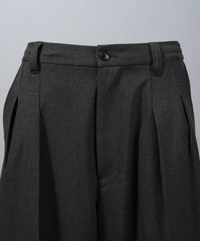 4 Colors Chambray Washable Wool Peaked Lapel Double Breasted Jacket