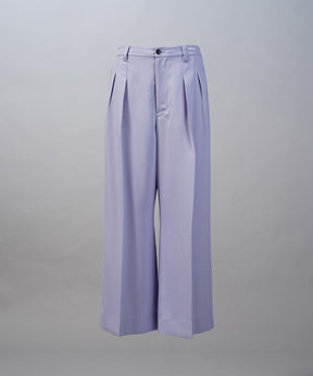 4 Colors Chambray Washable Wool Peaked Lapel Double Breasted Jacket