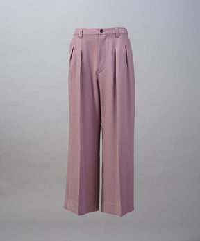 4 Colors Chambray Washable Wool Peaked Lapel Double Breasted Jacket