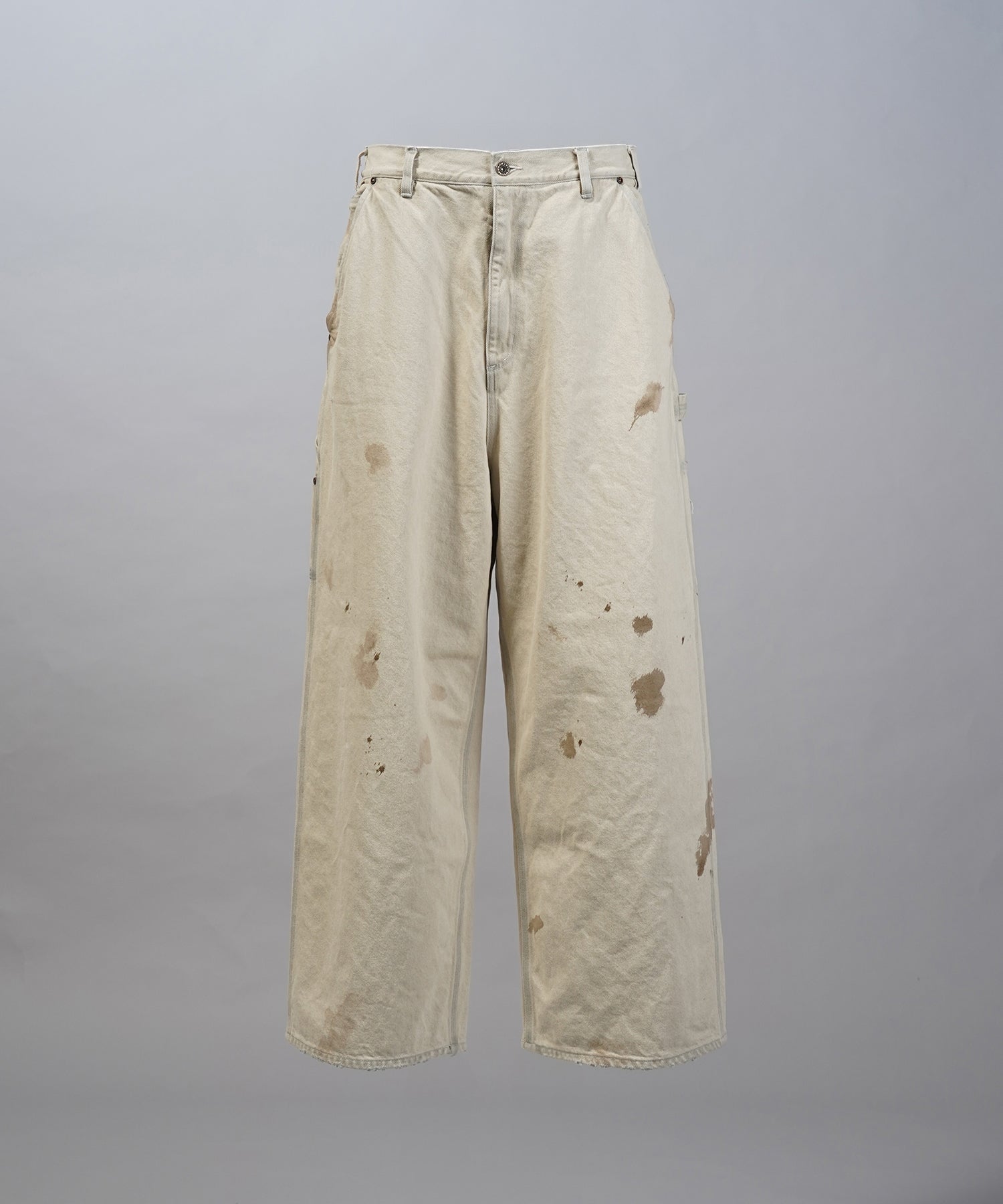 [26SS 预购] 花朵拼布复古休闲运动裤