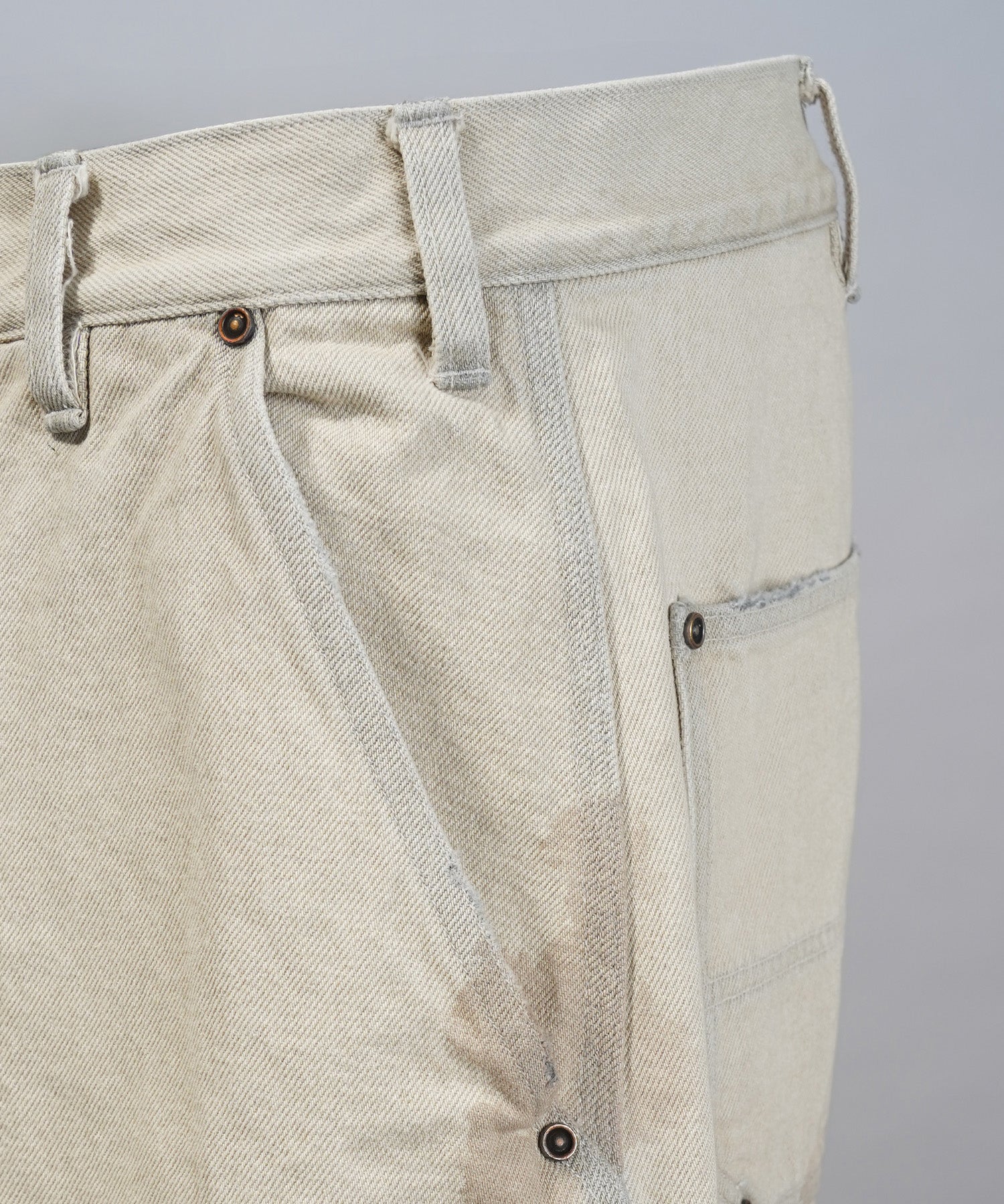 [26SS 预购] 花朵拼布复古休闲运动裤