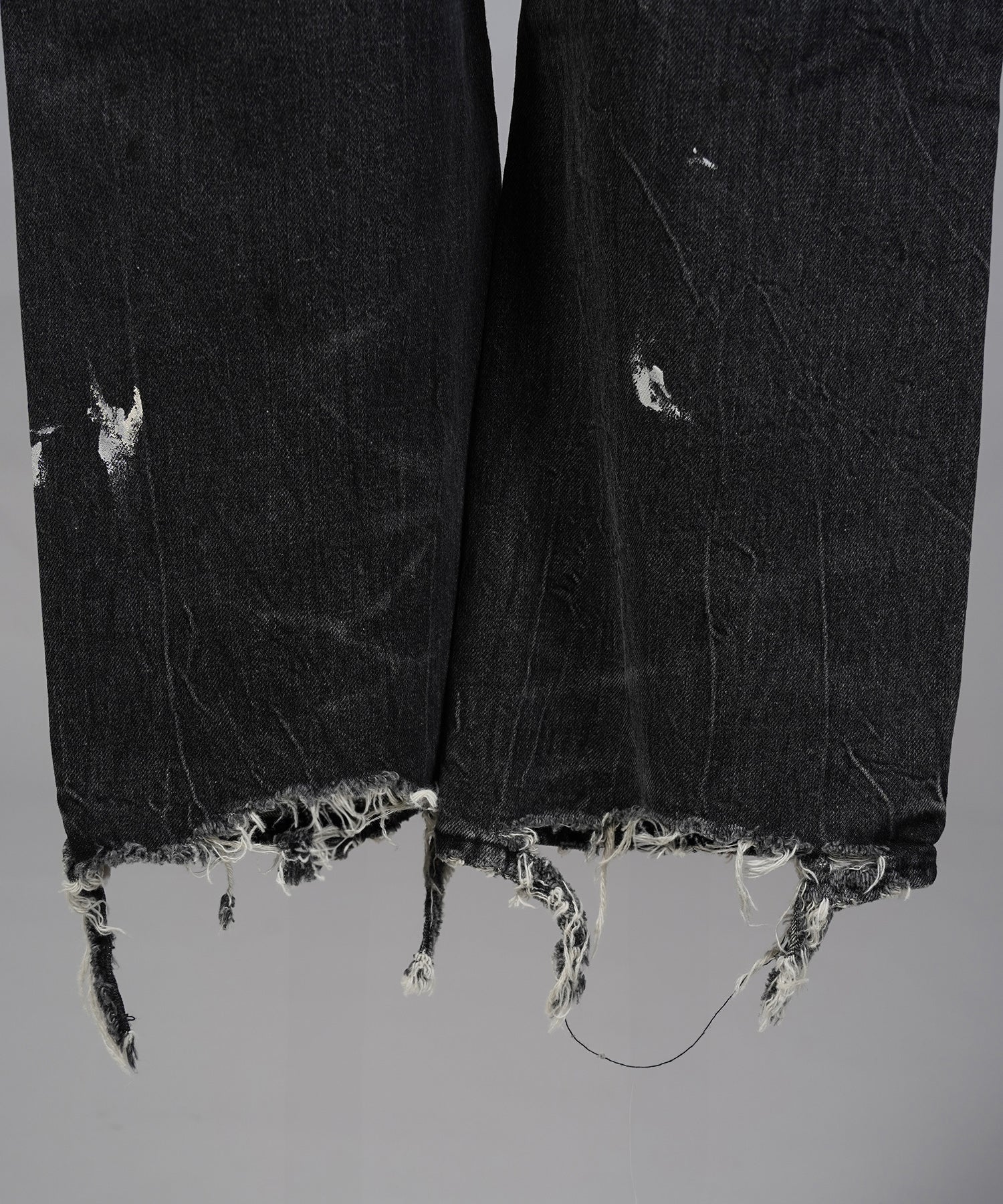 【26SS PRE-ORDER】【Vintage Style Denim Fabric】Semi-flared Denim Pants