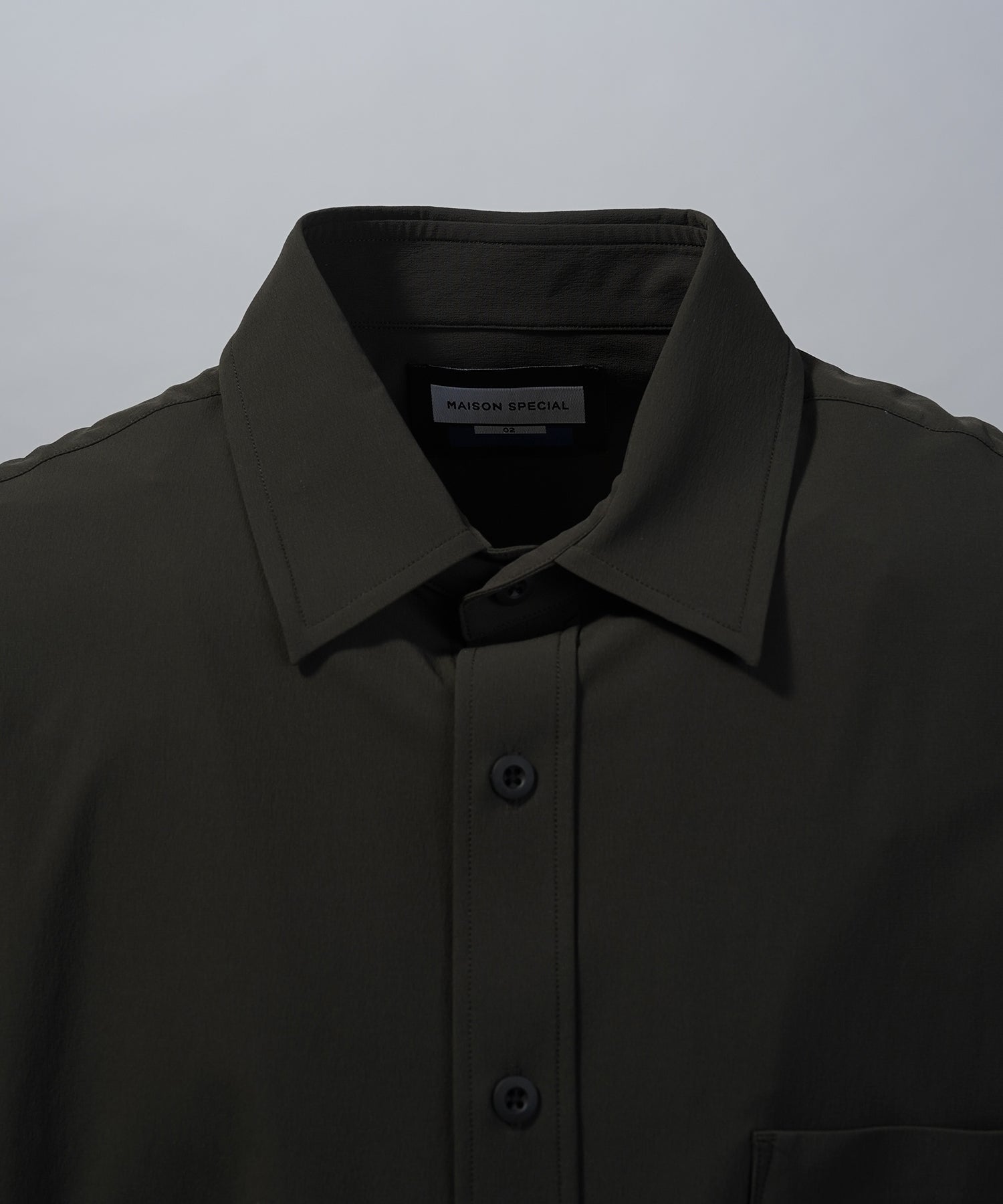 トップス Prime-Over Regular Collar Shirt size2 PERTEX】Regular Collar Prime-Over Short Sleeve Shirt