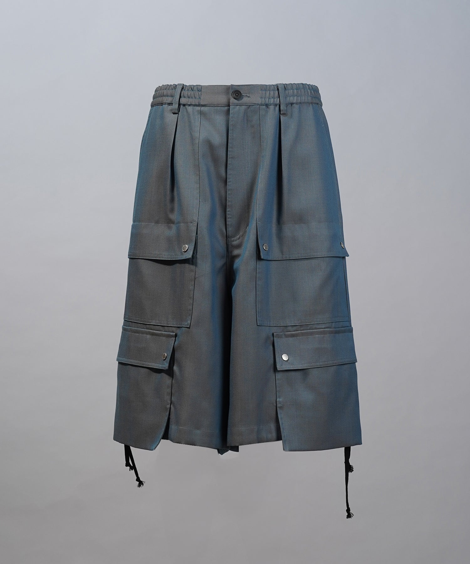 [26SS 预购] 4 色青年布可水洗羊毛 Prime 宽幅工装短裤