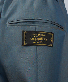 [26SS 预购] 4 色青年布可水洗羊毛 Prime 宽幅工装短裤