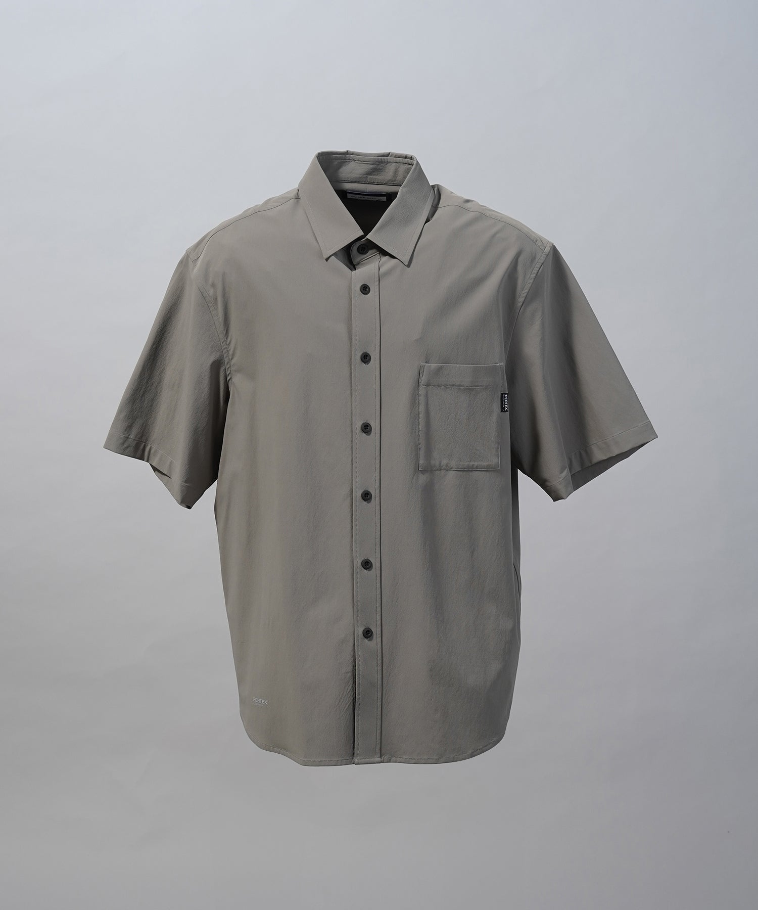 PERTEX】Regular Collar Prime-Over Short Sleeve Shirt