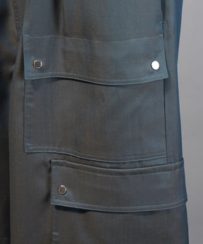 [26SS 预购] 4 色青年布可水洗羊毛 Prime 宽幅工装短裤