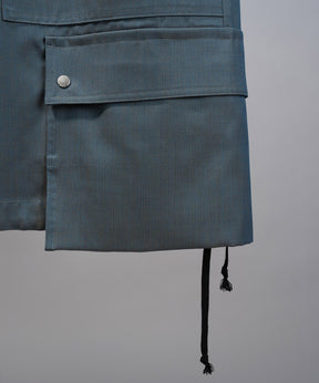 [26SS 预购] 4 色青年布可水洗羊毛 Prime 宽幅工装短裤