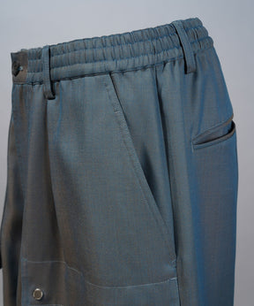 [26SS 预购] 4 色青年布可水洗羊毛 Prime 宽幅工装短裤