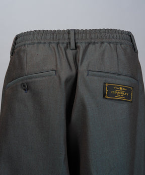 4 Colors Chambray Washable Wool Prime-Wide Shorts