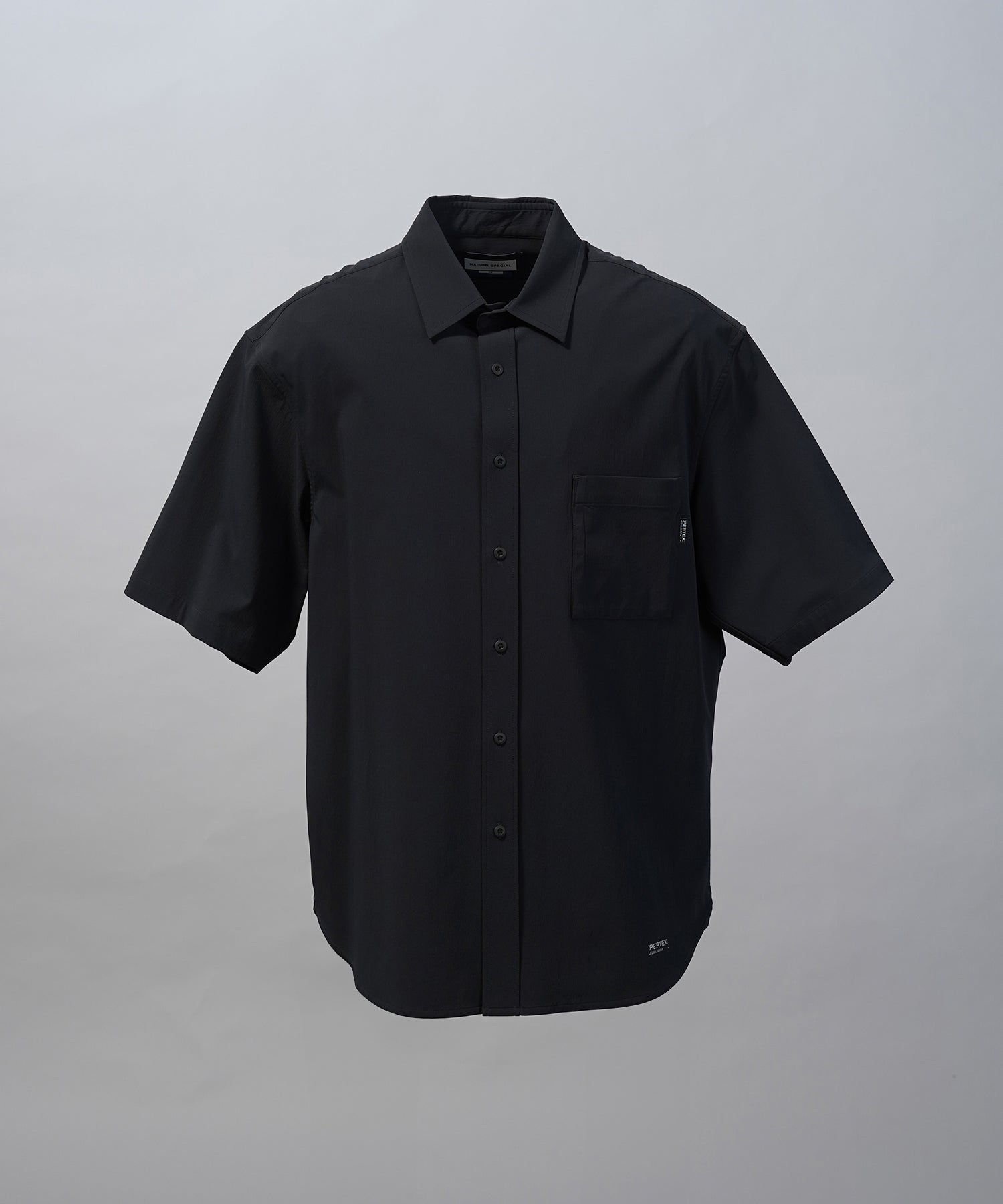 【PERTEX】Regular Collar Prime-Over Short Sleeve Shirt