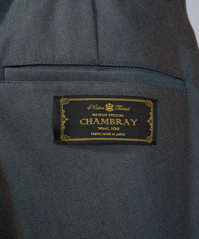 4 Colors Chambray Washable Wool Prime-Wide Shorts