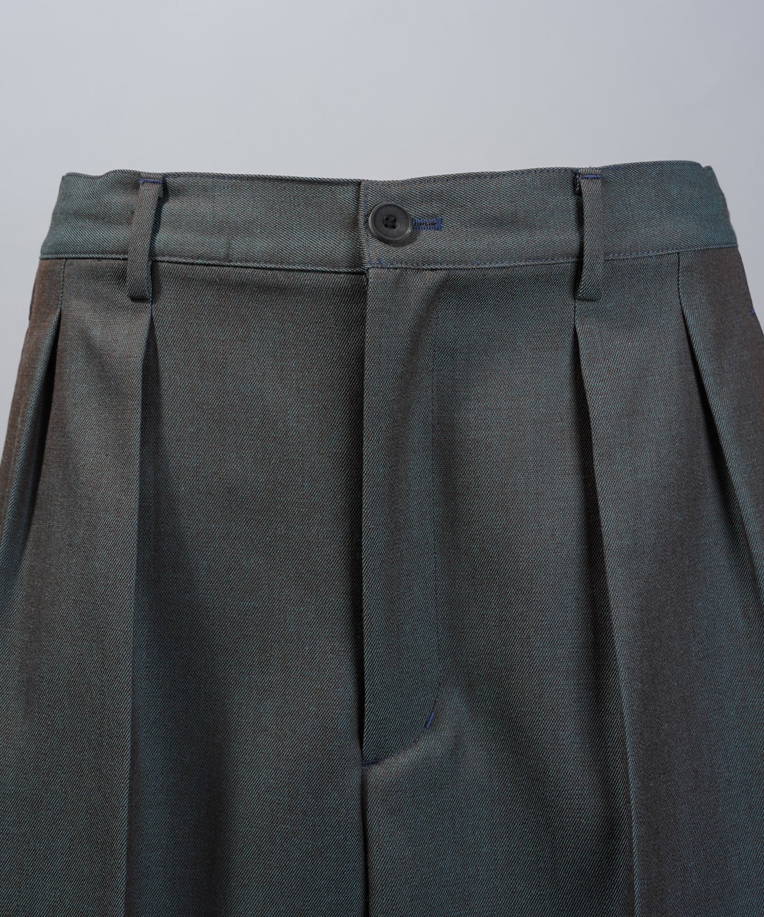 4 Colors Chambray Washable Wool Prime-Wide Shorts