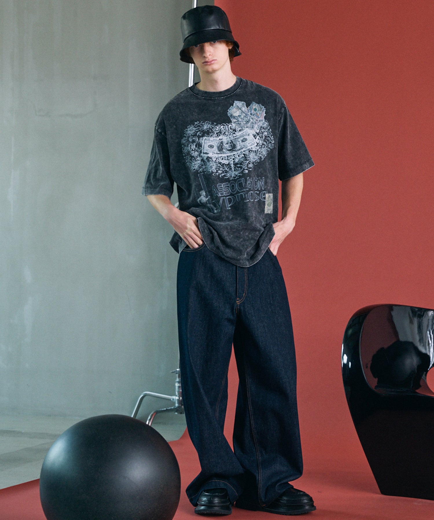 12.5oz Rigid Denim Prime-Wide Pants