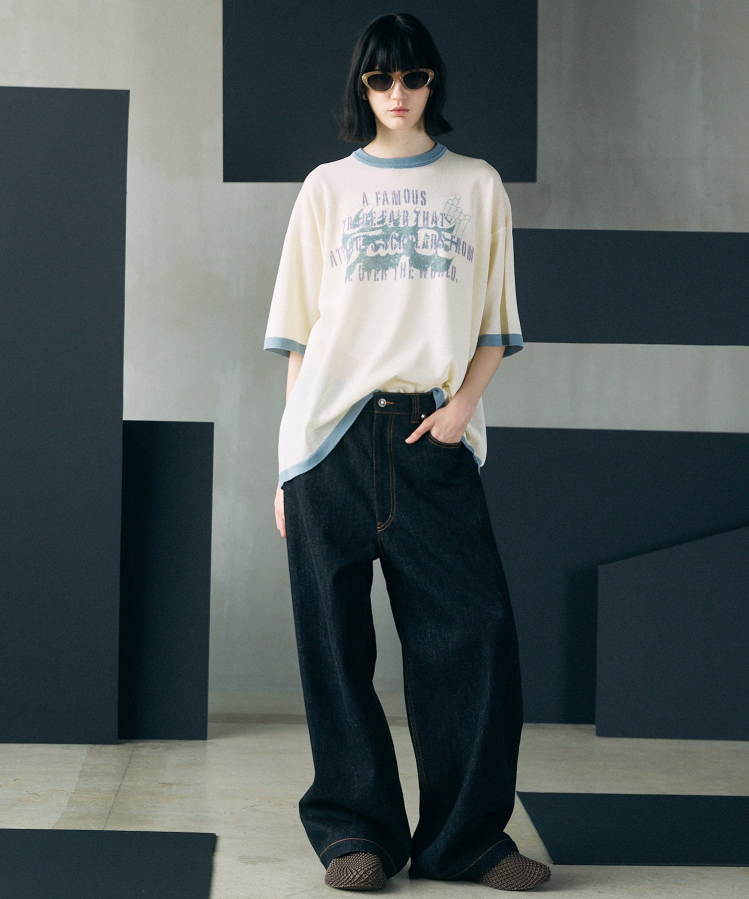 12.5oz Rigid Denim Prime-Wide Pants