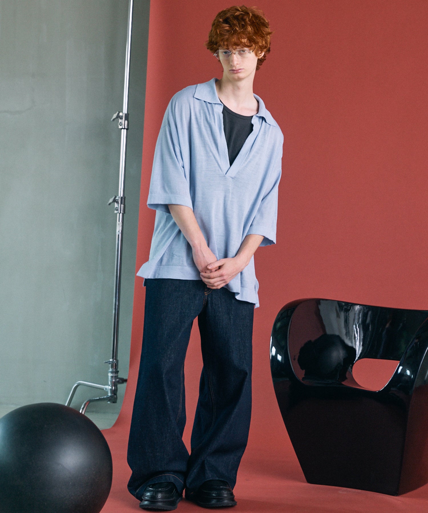 12.5oz Rigid Denim Prime-Wide Pants
