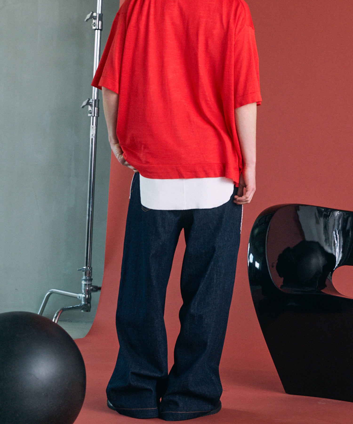 12.5oz Rigid Denim Prime-Wide Pants