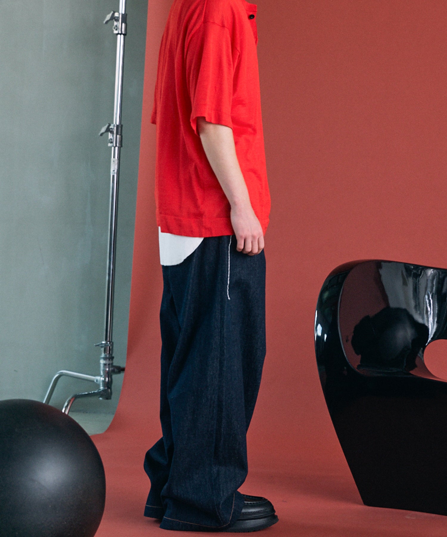 12.5oz Rigid Denim Prime-Wide Pants