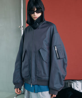 Different Materials Layering Prime-Over Trucker Jacket