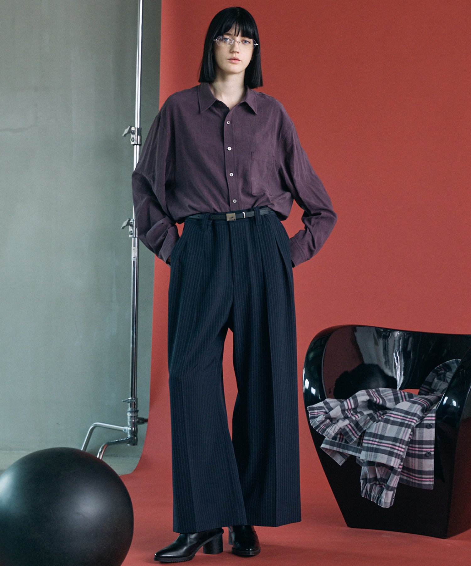 【26AW PRE-ORDER】Fibril Prime-Over Long Sleeve Shirt