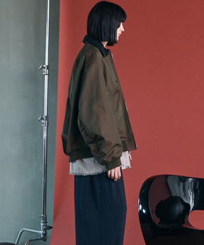 Different Materials Layering Prime-Over Trucker Jacket