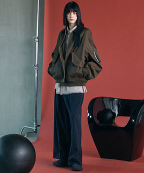 Different Materials Layering Prime-Over Trucker Jacket