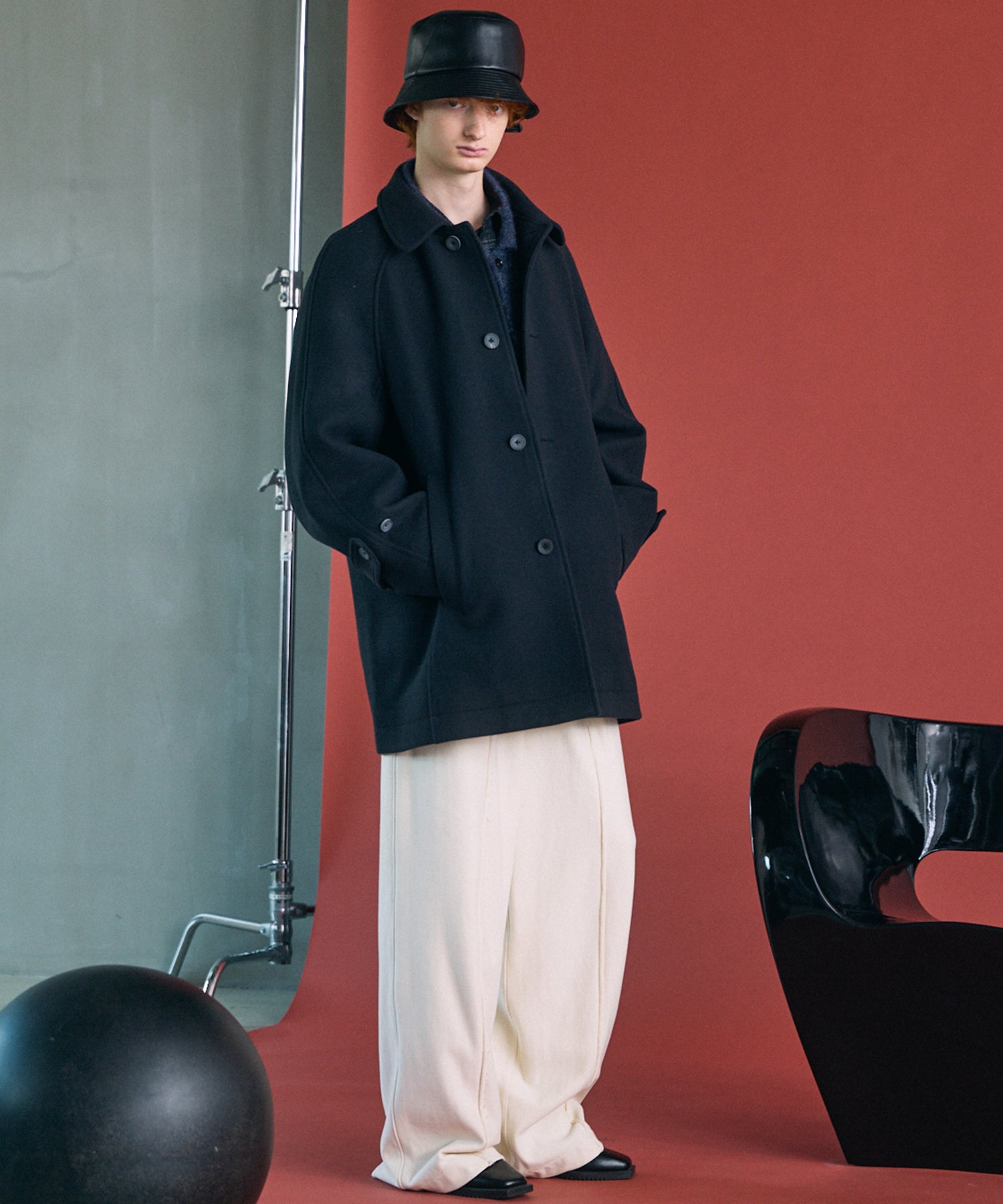 [26SS PRE-ORDER] Airy Striped Gabardine Prime-Over Short-sleeved Shirt