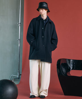 [Italian Dead Stock Fabric] Prime-Over Regular Collar Long Sleeve Shirt