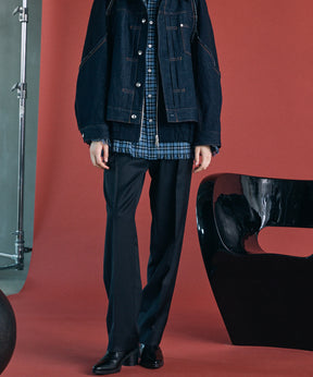 【26AW PRE-ORDER】【Ermenegildo Zegna Fabric】Tight Straight Trousers